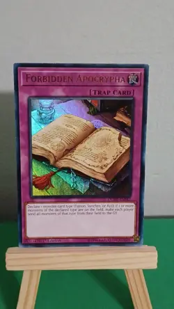 2019 Yugioh Forbidden Apocrypha DUDE-EN047 Ultra Rare Duel Devastator Trap Card - Image 3