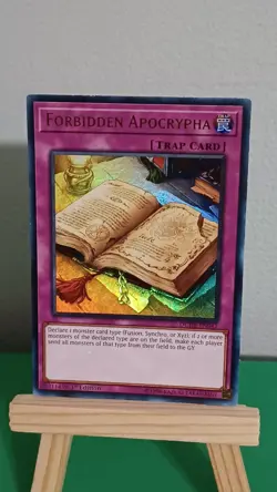 2019 Yugioh Forbidden Apocrypha DUDE-EN047 Ultra Rare Duel Devastator Trap Card - Image 4