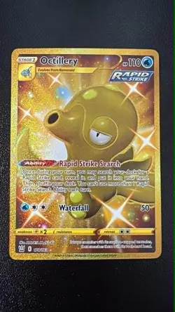 Octillery (Secret) - 178/163 - Pokemon Battle Styles SWSH - Secret Rare - NM - Image 1