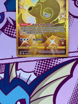 Pokemon TCG - Octillery 178/163 - Battle Styles - Secret Rare - Gold - NM/M - Image 3
