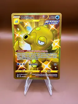 2021 Pokemon TCG Battle Styles Octillery 178/163 Gold Secret Rare - Image 1
