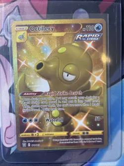 Octillery 178/163 SWSH Battle Styles Secret Rare Pokemon TCG Card - Image 1