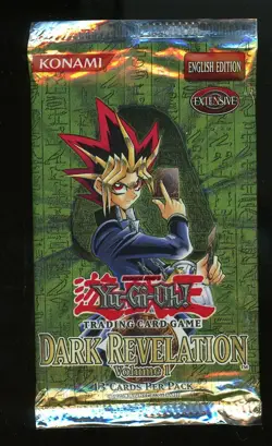 Yugioh Dark Revelation Vol 1 DR1 Sealed Booster Pack Unweighed - Image 1