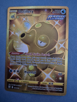 Pokemon TCG Octillery 178/163 Swsh05 Battle Styles Secret Rare Holo Rapid - Image 1