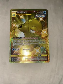Pokemon TCG Octillery Gold Secret Rare Battle Styles Card 178/163 - Image 1