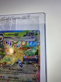 Leafeon EX 006/131 Prismatic Evolutions Surprise Box Promo Stamped Sealed - Image 2