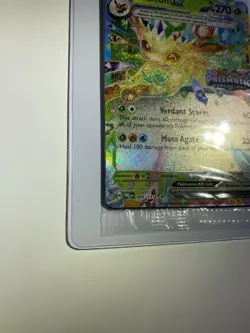 Leafeon EX 006/131 Prismatic Evolutions Surprise Box Promo Stamped Sealed - Image 4