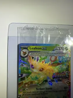 Leafeon EX 006/131 Prismatic Evolutions Surprise Box Promo Stamped Sealed - Image 5