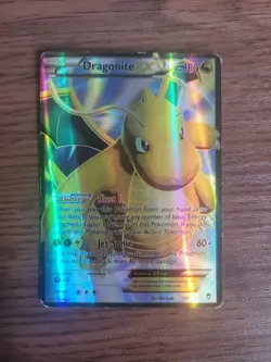 Dragonite EX 108/111 XY Furious Fists Ultra Rare Full Art Holo - Image 1
