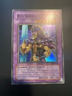 Vintage Yugioh Ryu Senshi LOD-019 Super Rare NM/VLP Original Print ! - Image 1