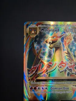 M Charizard EX 101/108 XY Evolutions Ultra Rare Full Art Pokemon Card 2016 Mega - Image 2