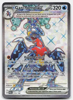Garchomp ex - NM Near Mint - PAR Paradox Rift # 219 - PKMN Pokemon Card - Image 1