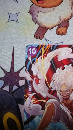 Monkey .D. Luffy P-041 Gear 5 Promo Card One Piece Card game (Paris Expo 2025) - Image 2