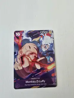 One Piece Card Game Monkey D Luffy English TCG Card P-041 - Image 1