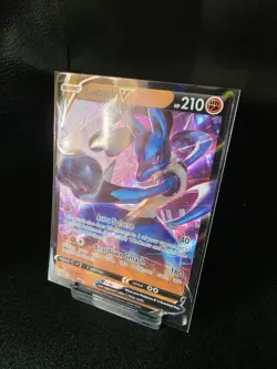 Pokemon TCG Lucario v Champions Path Holo Ultra Rare Card 027/073 Mint Condition - Image 2
