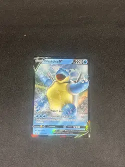 Blastoise V SWSH101 Black Star Promo – Pokemon TCG Holo Card - Image 1