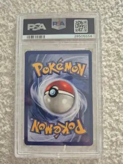1999 Pokemon Base Set Holo Hitmonchan PSA 8 NM-MT - Image 2