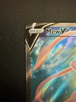 Pokemon TCG Mew V 250/264 SWSH08 Fusion Strike Full Art Holo EN 180HP 2021 - Image 2