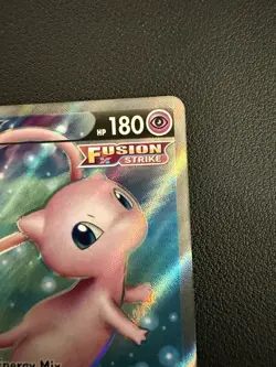 Pokemon TCG Mew V 250/264 SWSH08 Fusion Strike Full Art Holo EN 180HP 2021 - Image 3