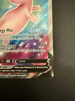 Pokemon TCG Mew V 250/264 SWSH08 Fusion Strike Full Art Holo EN 180HP 2021 - Image 5
