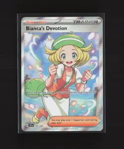 Bianca's Devotion 197/162 Temporal Forces Ultra Rare Full Art Holo Pokemon Card - Image 2