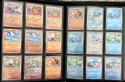 Pokemon TCG NM Stellar Crown Base Set + Rev Holos w/ Vaultx Binder | 275 Cards - Image 4