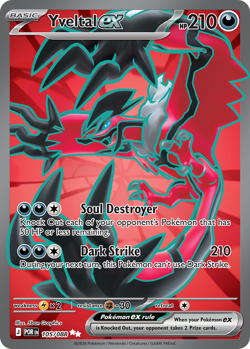 Pokemon Yveltal ex 105/88 Perfect Order Ultra Rare Holo EN M/NM - Image 1
