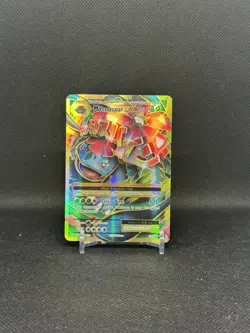 Pokemon TCG XY- Evolutions M Venusaur EX Full Art Holo Ultra Rare 100/108 NM - Image 1