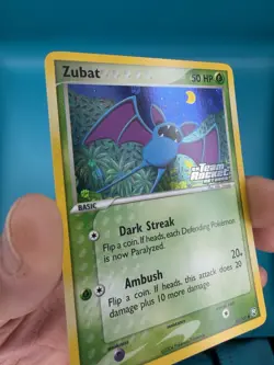 Zubat 82/109 Reverse Holo Stamped EX Team Rocket Returns Pokemon Card NM - Image 3