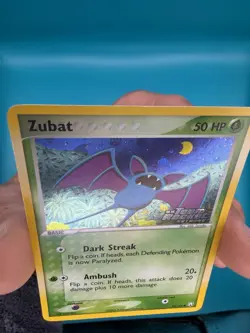 Zubat 82/109 Reverse Holo Stamped EX Team Rocket Returns Pokemon Card NM - Image 5