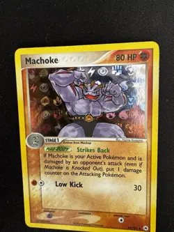Pokemon TCG Machoke Reverse Holo 41/101 EX Hidden Legends Near Mint NM - Image 1