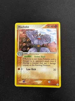 Pokemon TCG Machoke Reverse Holo 41/101 EX Hidden Legends Near Mint NM - Image 2