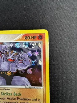 Pokemon TCG Machoke Reverse Holo 41/101 EX Hidden Legends Near Mint NM - Image 4