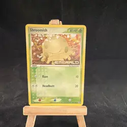 Pokemon TCG Shroomish EX Emerald Reverse Holo Common English 2005 HP40 63/106 - Image 1