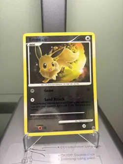 Pokemon TCG Eevee 63/100 Majestic Dawn (2008) Reverse Holo LP - Image 1