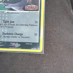 Pokemon TCG Sharpedo EX Power Keepers 38/108 Reverse Holo Uncommon 2007 NM - Image 4