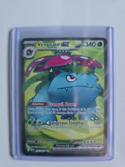 Pokemon TCG Venusaur EX Card 182/165 Scarlet & Violet 151 Series - Image 1