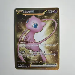 Pokemon TCG Mew ex 205/165 Scarlet & Violet 151 Hyper Rare Full Art Holo NM - Image 3