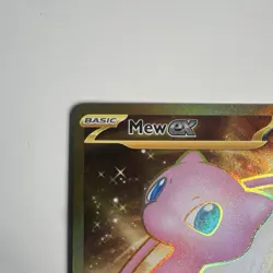 Pokemon TCG Mew ex 205/165 Scarlet & Violet 151 Hyper Rare Full Art Holo NM - Image 5