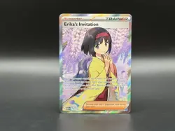 Pokemon TCG Erika's Invitation Card 196/165 Scarlet & Violet-151 - Image 1