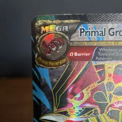 Pokemon TCG Primal Groudon EX 151/160 XY Primal Clash Ultra Rare Full Art Holo - Image 3
