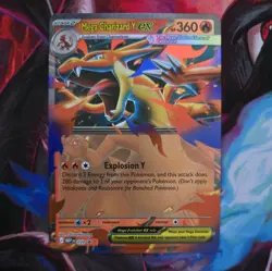 Pokemon TCG Mega Charizard Y EX MEP 030 Black Star Pokemon Promo Card - Image 1