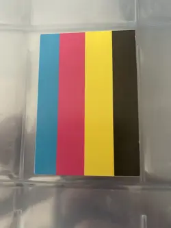 Yu-Gi-Oh! TCG Rare Misprint Color Test Card - Image 1