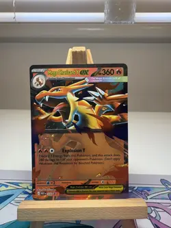 Mega Charizard Y EX MEP 030 Promo Phantasmal Flames half art pokemon tcg mep030 - Image 1