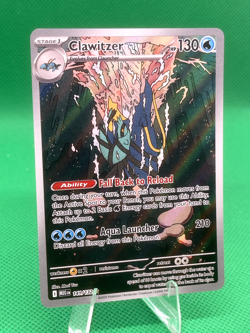 Clawitzer - 141/132 - Illustration Rare - Mega Evolution - Pokemon TCG - NM - Image 1