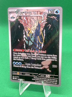 Clawitzer - 141/132 - Illustration Rare - Mega Evolution - Pokemon TCG - NM - Image 4
