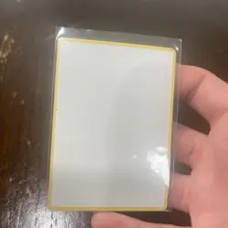 Yellow Border Filler Card Pokemon Trading Card Game - Image 1