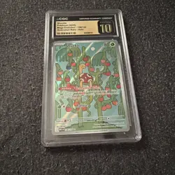 Pokemon Shuckle 136/132 Illustration Rare Mega Evolution - CGC 10 PRISTINE - Image 1