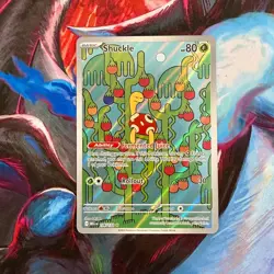 Shuckle 136/132 Mega Evolution Illustration Rare (IR) Pokemon TCG English NM - Image 1