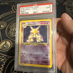 2000 Alakazam Base Set 2 PSA 9 Pokemon Card 1/130 - Image 1